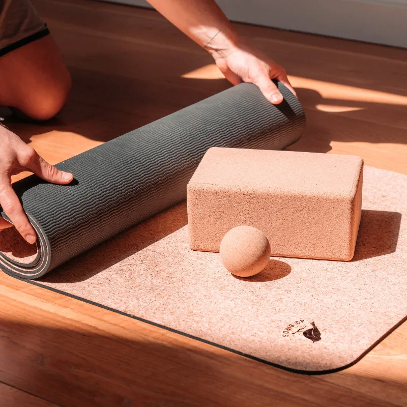 Yoga Mat with Block