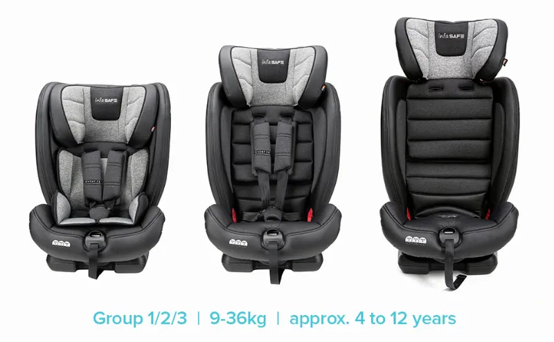 Car Seat, Group 1/2/3